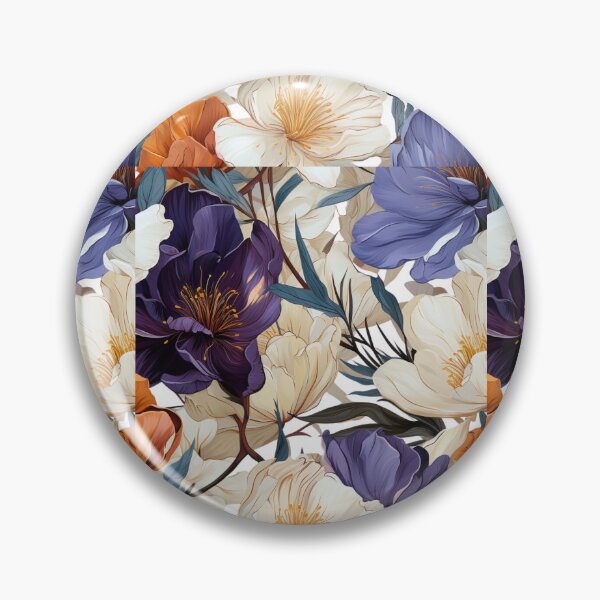 Item preview, Botanical Floral Wilderness Crocus Blooms designed and sold by 99belldesign.