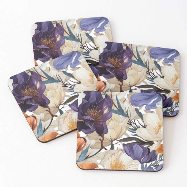 Item preview, Botanical Floral Wilderness Crocus Blooms designed and sold by 99belldesign.