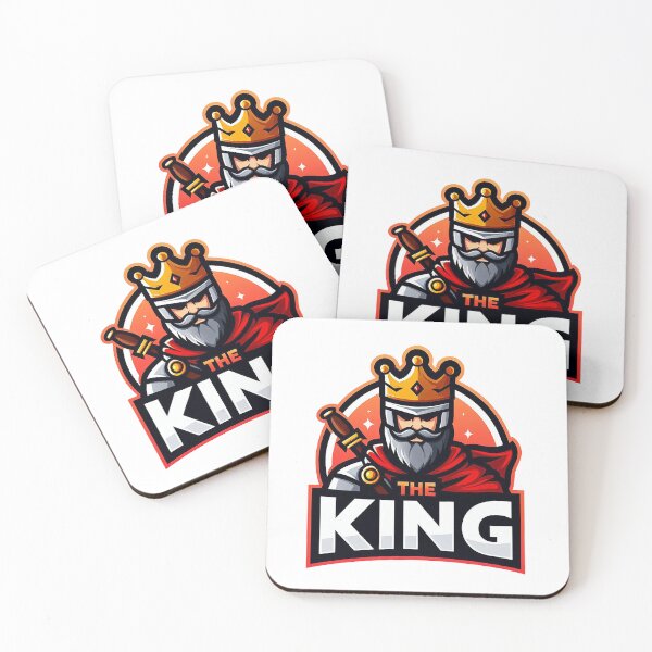 Item preview, The King Mascot Logo designed and sold by ffkj09.