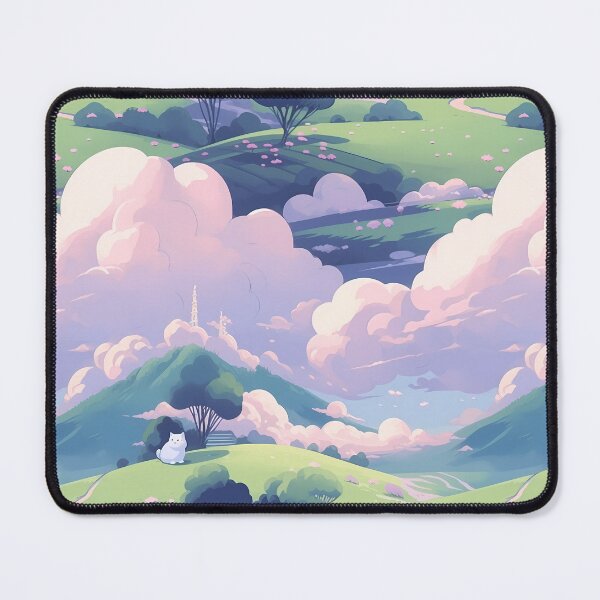 Item preview, Cute Hillside Meadow #15 designed and sold by CareToCanvas.