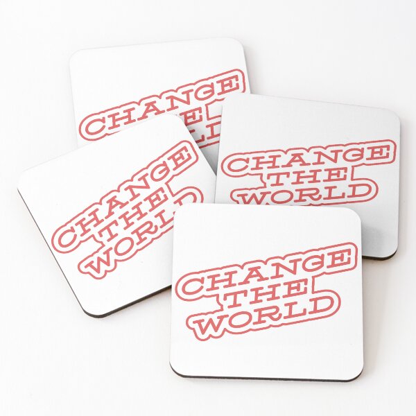 Item preview, Modern Change the World lettering designed and sold by delostantos.