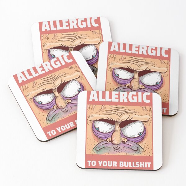 Item preview, allergic to your bullshit  designed and sold by dgutpro87.