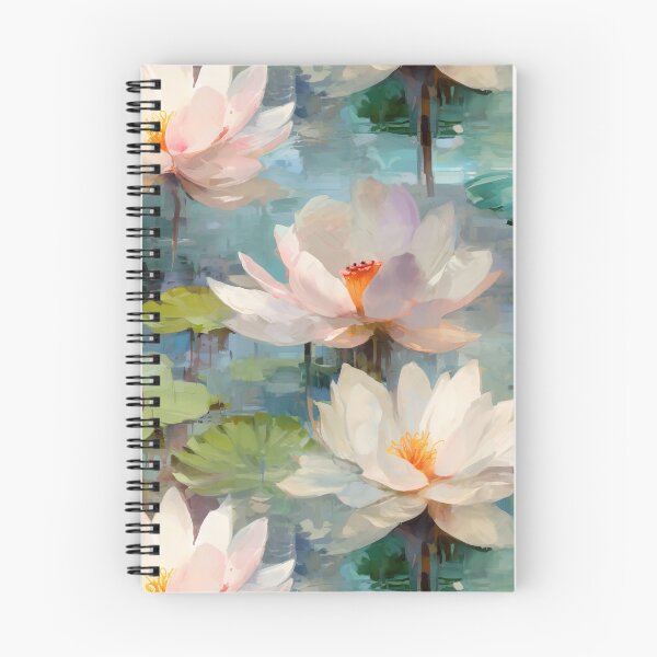 Item preview, Lotus Bloom - patrón floral inspirado en el impresionismo designed and sold by HAL2501.