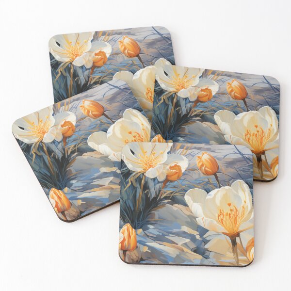 Item preview, Botanical Floral Wild Crocus Blooms designed and sold by 99belldesign.