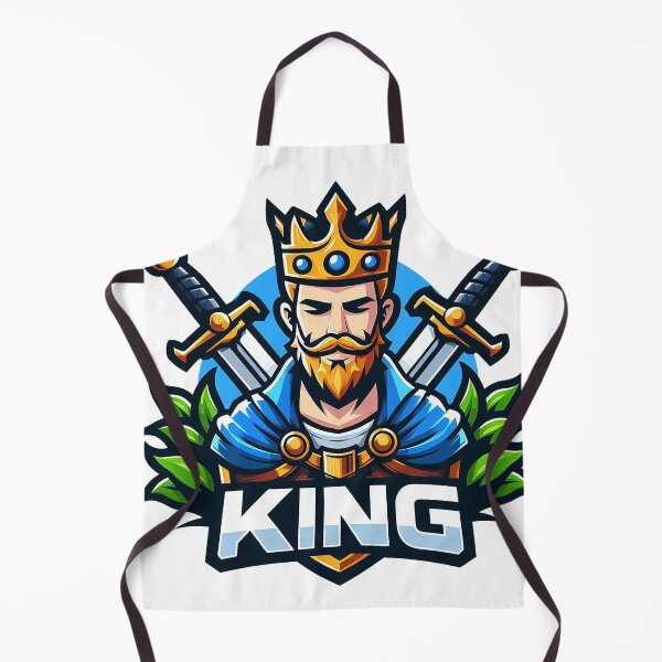 Item preview, The King Mascot Logo designed and sold by ffkj09.