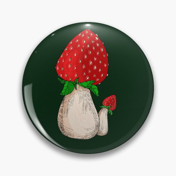 Item preview, Strawberry Mushroom designed and sold by elfphelia.