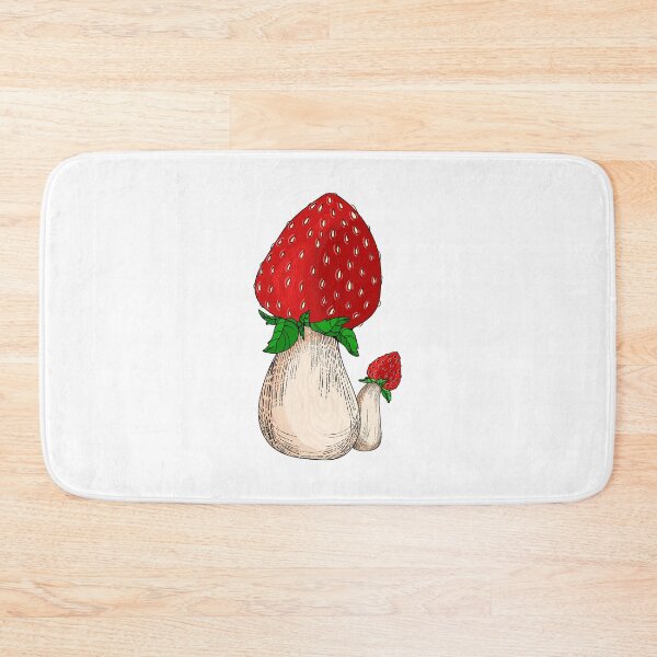 Item preview, Strawberry Mushroom designed and sold by elfphelia.