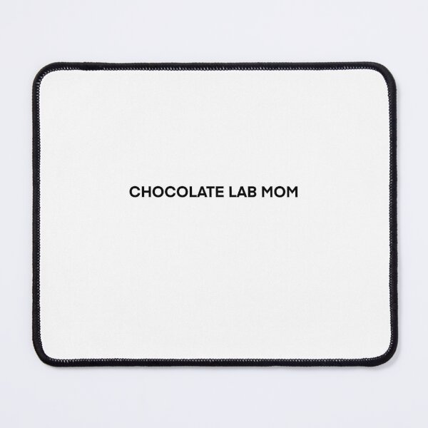 Item preview, Chocolate Lab Mom designed and sold by delmarvastickers.