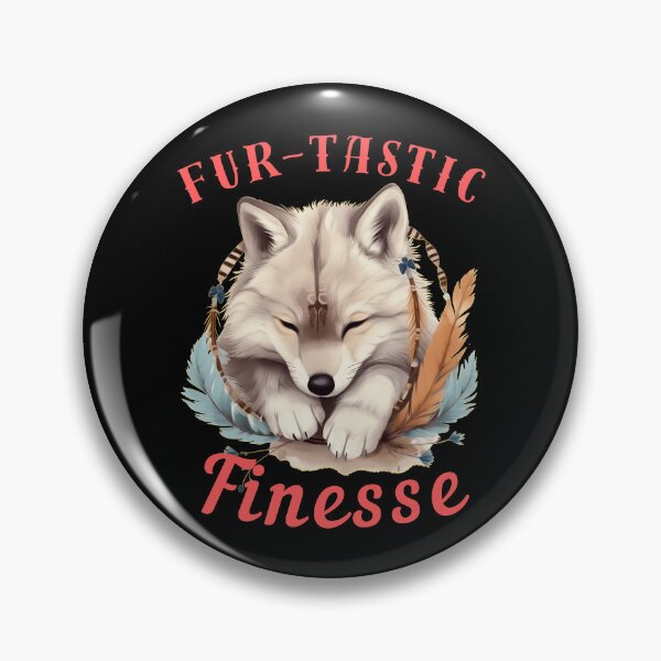 Item preview, Fur-Tastic Finesse. fox head designed and sold by FoxVibes.