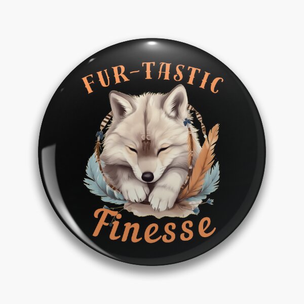 Item preview, Fur-Tastic Finesse. fox portrait designed and sold by FoxVibes.