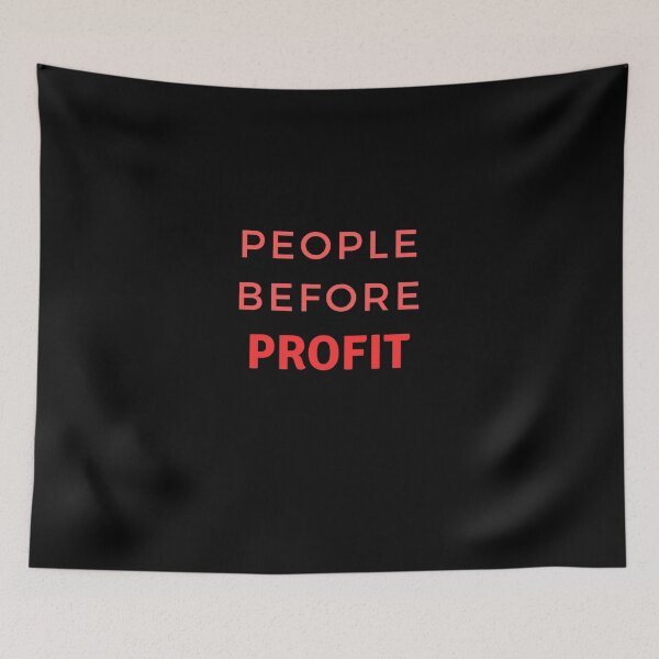 Item preview, People before Profit designed and sold by AtarangiDesigns.