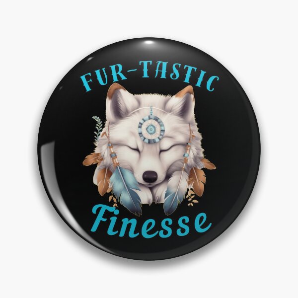 Item preview, Fur-Tastic Finesse. vintage fox designed and sold by FoxVibes.