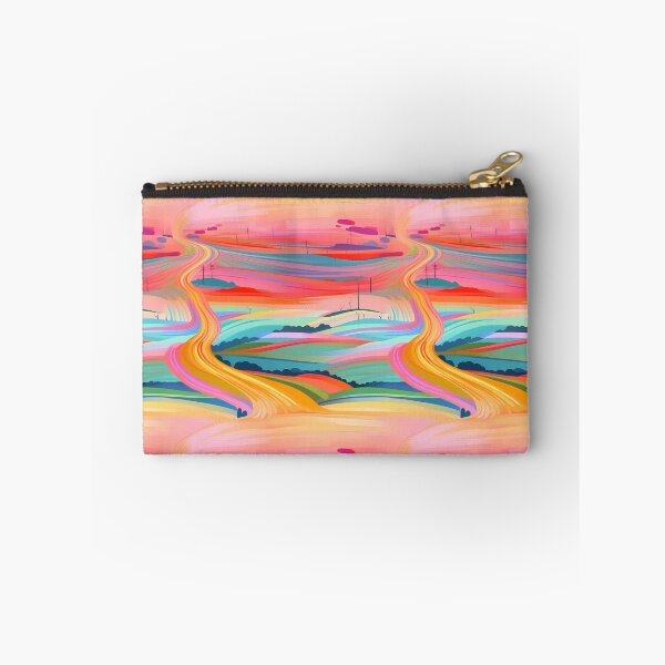 Item preview, Rainbow Roads Abstract Art #6 designed and sold by CareToCanvas.