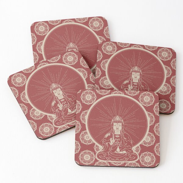 Item preview, Kuan Yin Sattva - Ruby + Dove designed and sold by Irene Estelle.