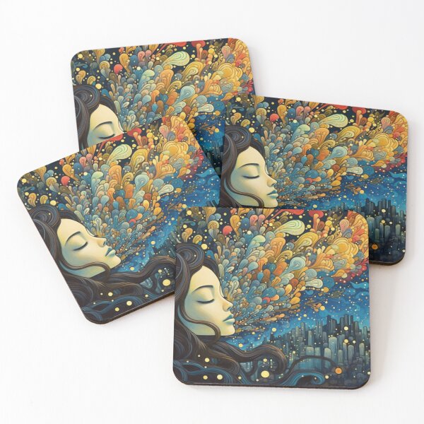 Item preview, digital art fancy sleep dream imagine slumber nap doze designed and sold by UILOVE.