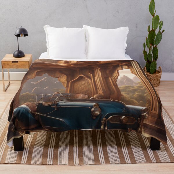 Item preview, Art Deco room with car designed and sold by EclecticDen.