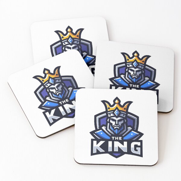 Item preview, The King Mascot Logo designed and sold by ffkj09.