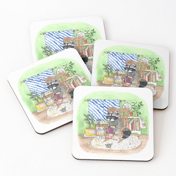 Item preview, Grandmama Raccoon designed and sold by HousecatDesigns.