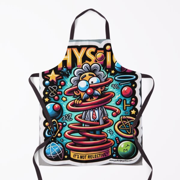 Item preview, Hilarious Physics Sticker: Slinky Scientist Adventures designed and sold by bandjdesigns.