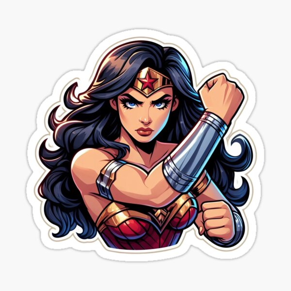 Wonder Woman Stickers for Sale