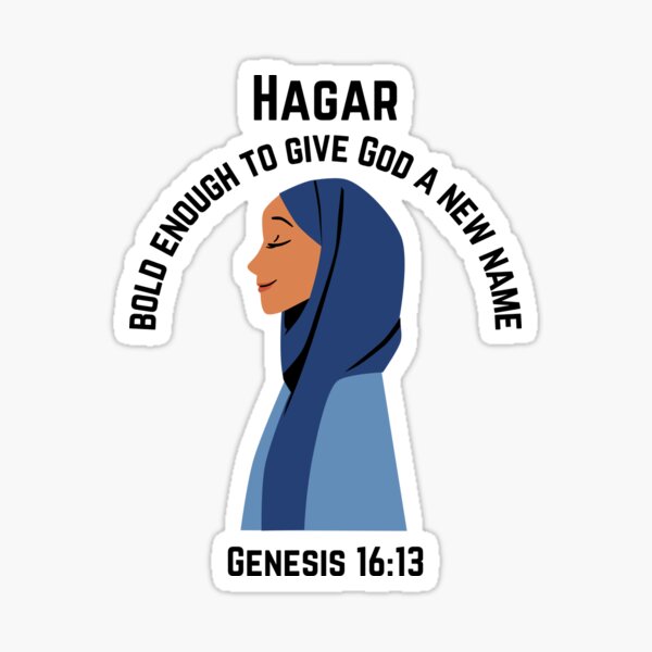 Item preview, Hagar: Bold Enough to Give God a New Name designed and sold by CheekyGrace.