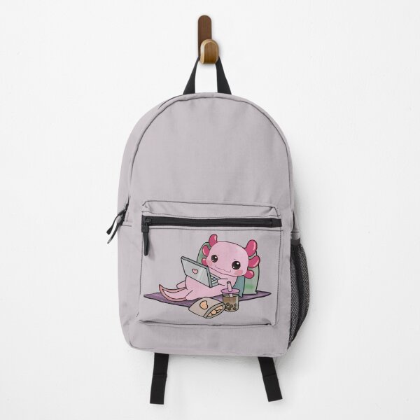 Item preview, Cute Axolotl Chilling designed and sold by lazarosdesign.