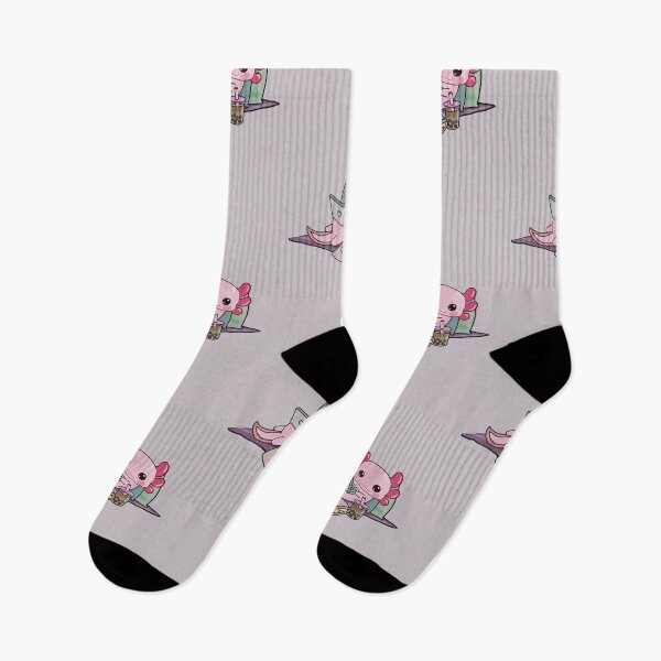 Item preview, Cute Axolotl Chilling  designed and sold by lazarosdesign.