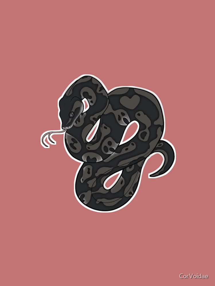 Thumbnail 4 of 4, iPhone Case, Axanthic Ball Python designed and sold by CorVoidae.