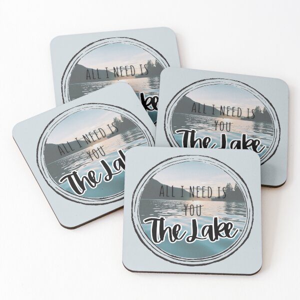 Item preview, All I Need Is The Lake Cottage Nature Lovers Design designed and sold by LittleGnomad.