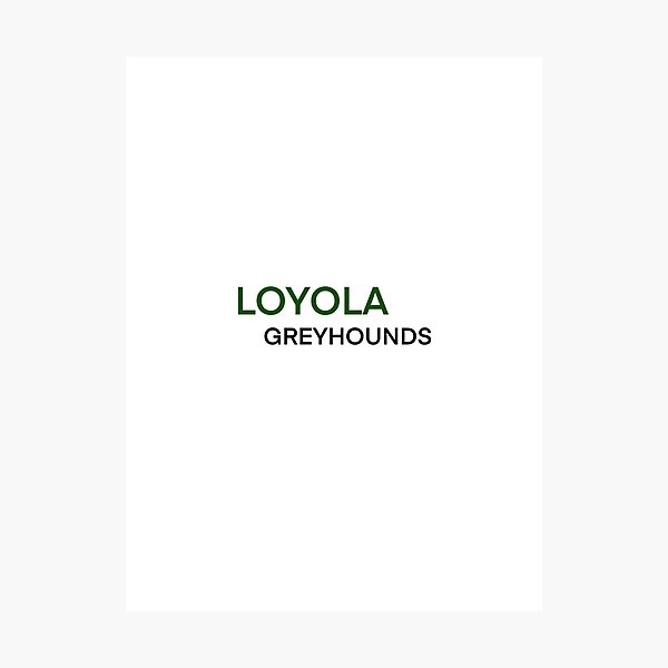 Item preview, Loyola Greyhounds designed and sold by delmarvastickers.