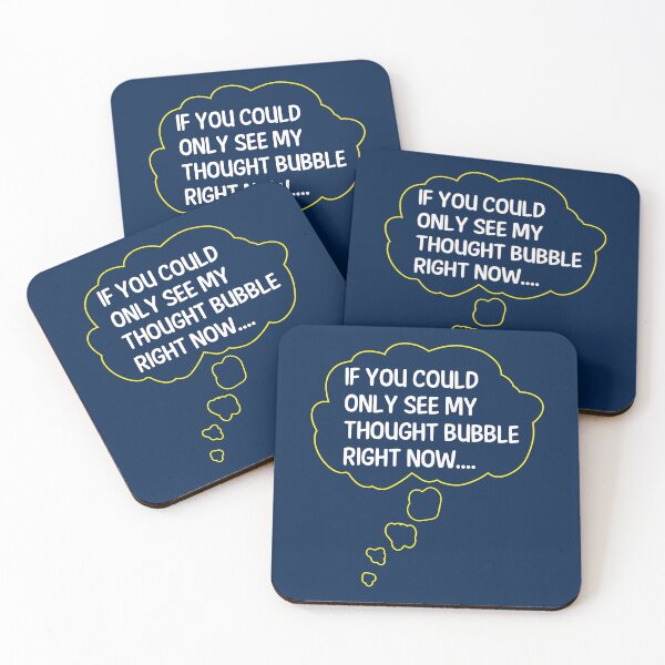 Item preview, My Thought Bubble - Funny Thought Jokes Humor designed and sold by WIZECROW.