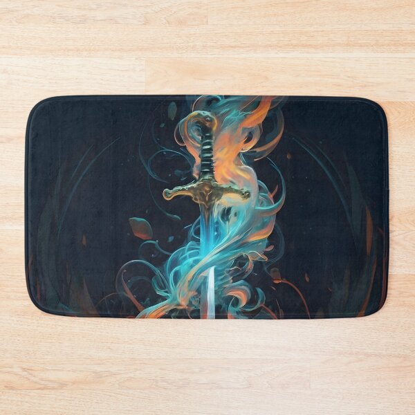 Item preview, Ethereal Flameblade - Intricate Fantasy Sword Art designed and sold by DragonRealms.