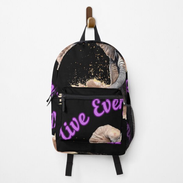 Item preview, Live Every Moment With Grace. elephant face designed and sold by ElephantVibes.