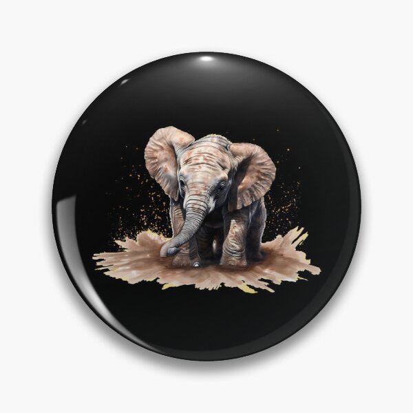 Item preview, Wild Elephant designed and sold by ElephantVibes.