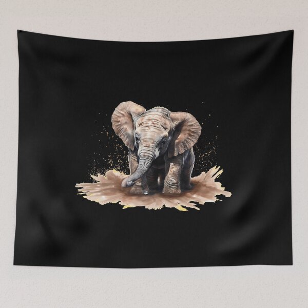 Item preview, Wild Elephant designed and sold by ElephantVibes.