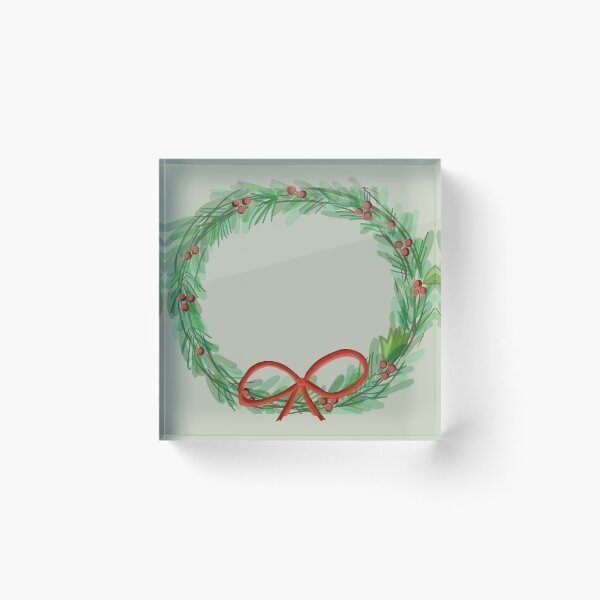Item preview, Greenery Wreath designed and sold by UnhamperedArt.