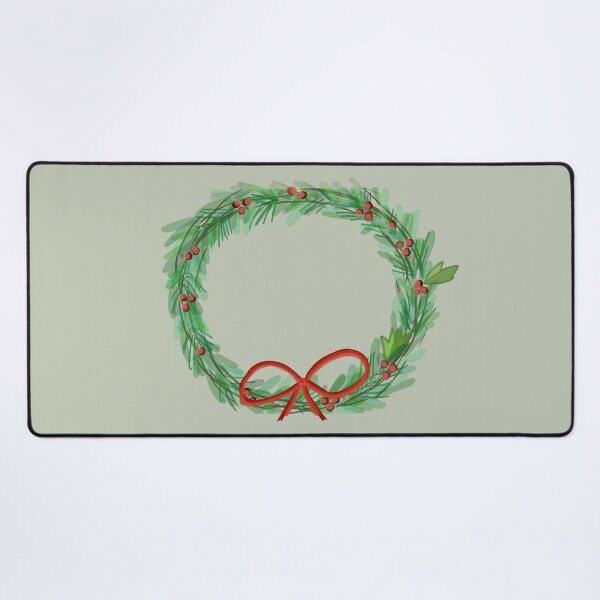 Item preview, Greenery Wreath designed and sold by UnhamperedArt.