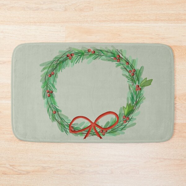 Item preview, Greenery Wreath designed and sold by UnhamperedArt.