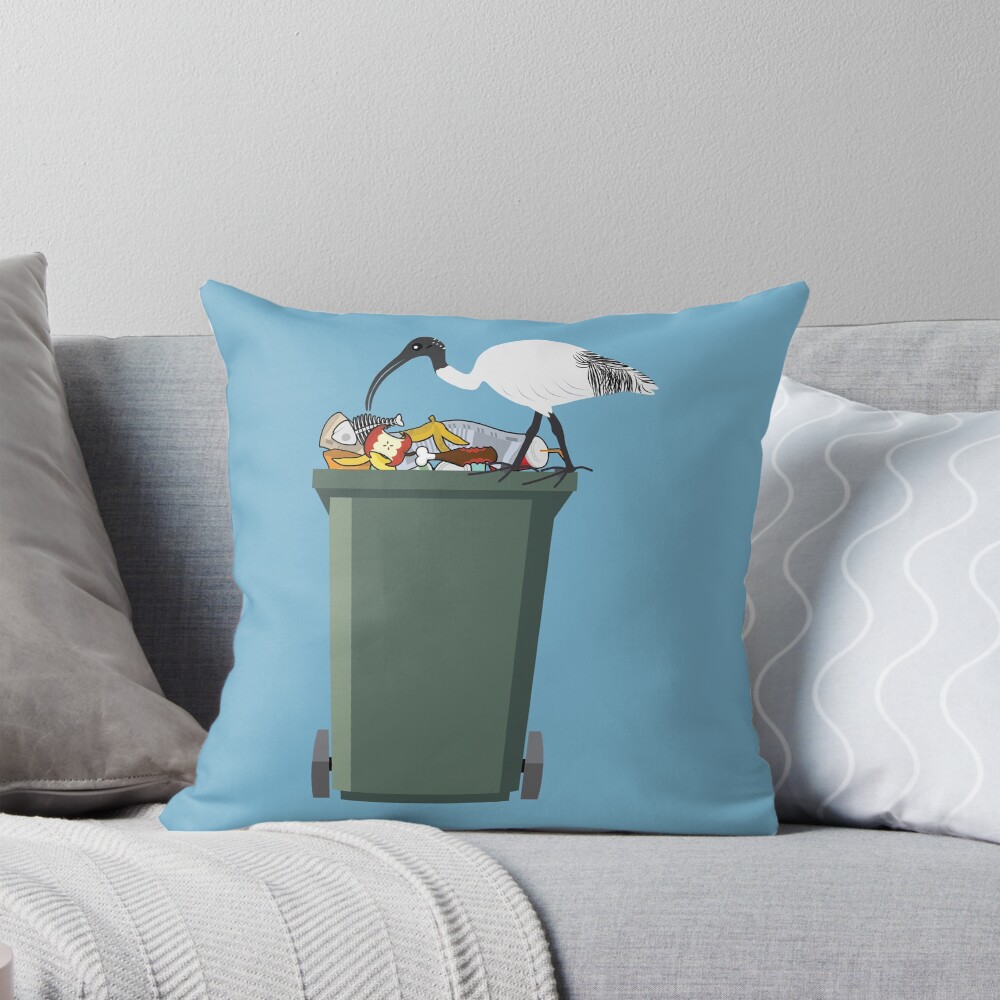 Item preview, Throw Pillow designed and sold by Meh-Ink.