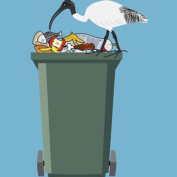 Artwork thumbnail, Bin Chicken by Meh-Ink