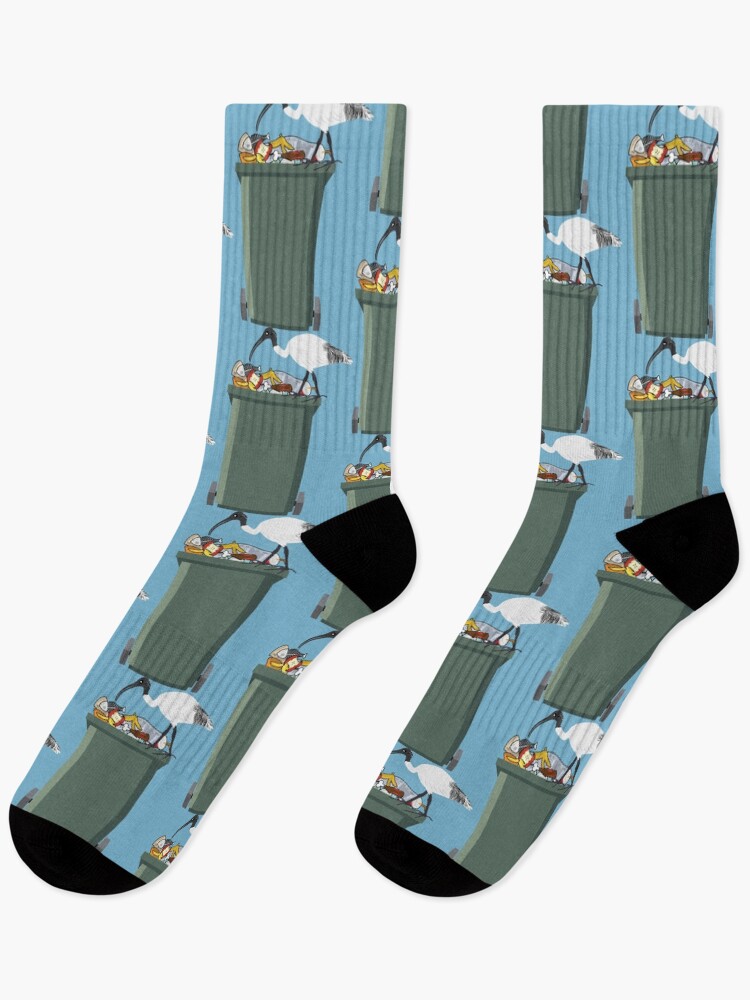 Thumbnail 1 of 5, Socks, Bin Chicken designed and sold by Meh-Ink.