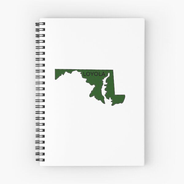 Item preview, Loyola Maryland State Outline designed and sold by delmarvastickers.