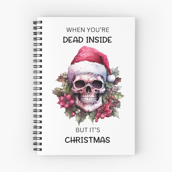 Item preview, When You're Dead Inside But It's Christmas designed and sold by Loveart60.