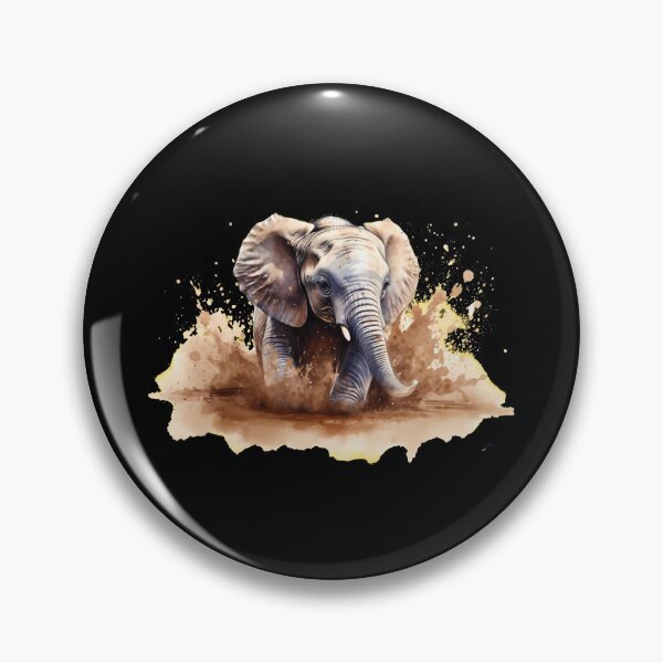 Item preview, Wild Elephant designed and sold by ElephantVibes.