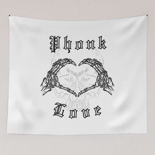 Item preview, Phonk love design black designed and sold by Skechtman2003.