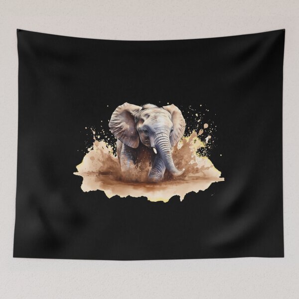 Item preview, Wild Elephant designed and sold by ElephantVibes.