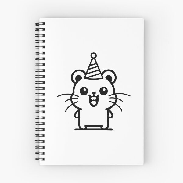 Item preview, Smiling Hamster Celebration designed and sold by Pawsitive2Print.
