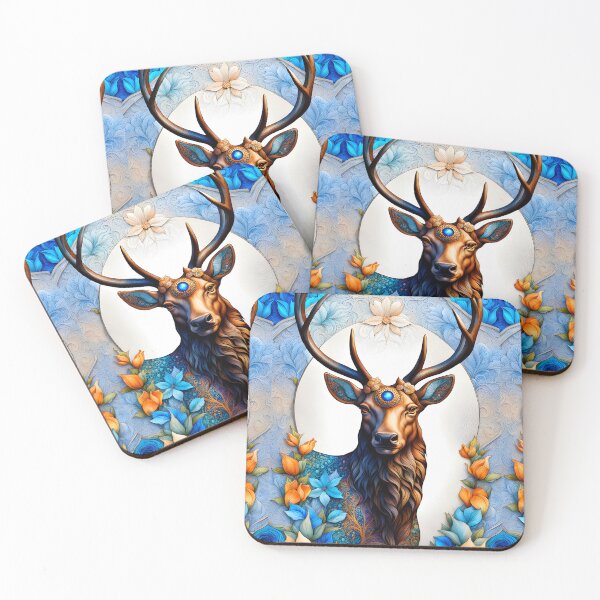 Item preview, NATIVE ELK~Spirit Animal~Wild Nature Big Game Deer Lover~College Dorm AirBnB Real Estate Travel Guest Home Decor~Birthday Christmas Gift designed and sold by Spinning Plates 360.
