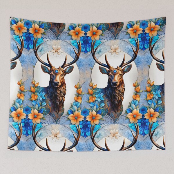 Item preview, NATIVE ELK~Spirit Animal~Wild Nature Big Game Deer Lover~College Dorm AirBnB Real Estate Travel Guest Home Decor~Birthday Christmas Gift designed and sold by Spinning Plates 360.