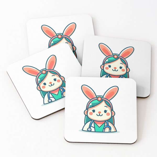 Item preview, Cute Little Doctor Bunny Clipart designed and sold by SnuggleSafari.